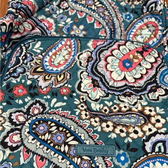 NWT Vera Bradley Essential Backpack Haymarket Paisley Jewel NEW Bag main image 4